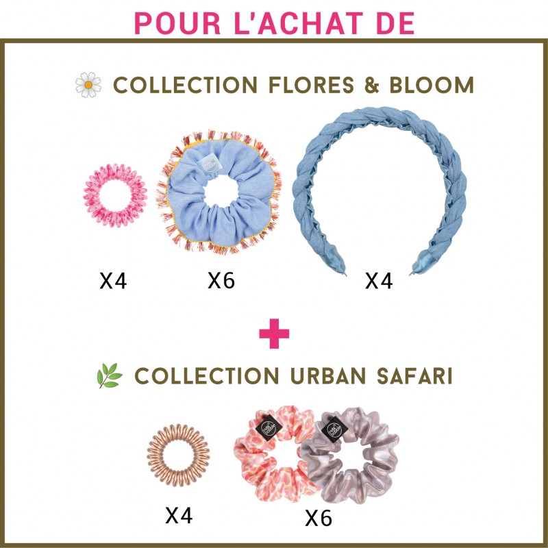 INVISIBOBBLE - PRESENTOIR INVISIBOBBLE FLORES & BLOOM ET URBAN SAFARI