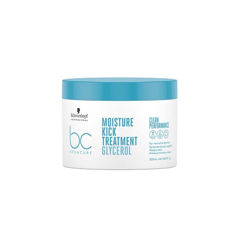 SCHWARZKOPF - BONACURE CLEAN MASQUE 500ML - MOISTURE KICK