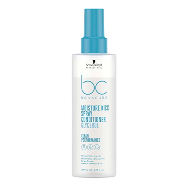 SCHWARZKOPF - BONACURE CLEAN SPRAY BAUME 200ML - MOISTURE KICK