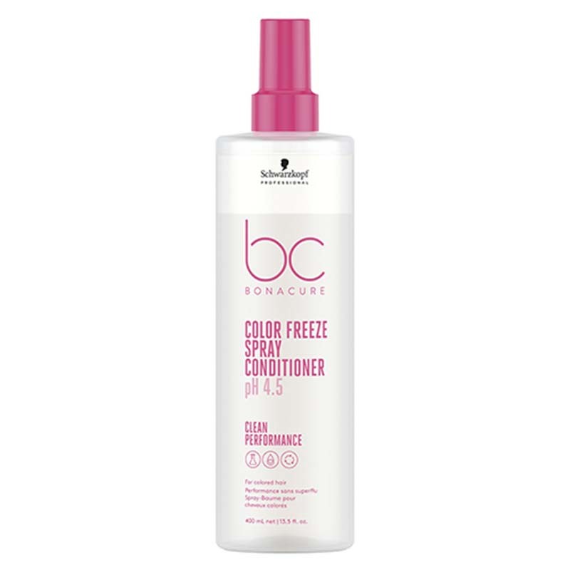 SCHWARZKOPF - BONACURE CLEAN SPRAY BAUME 400ML - COLOR FREEZE