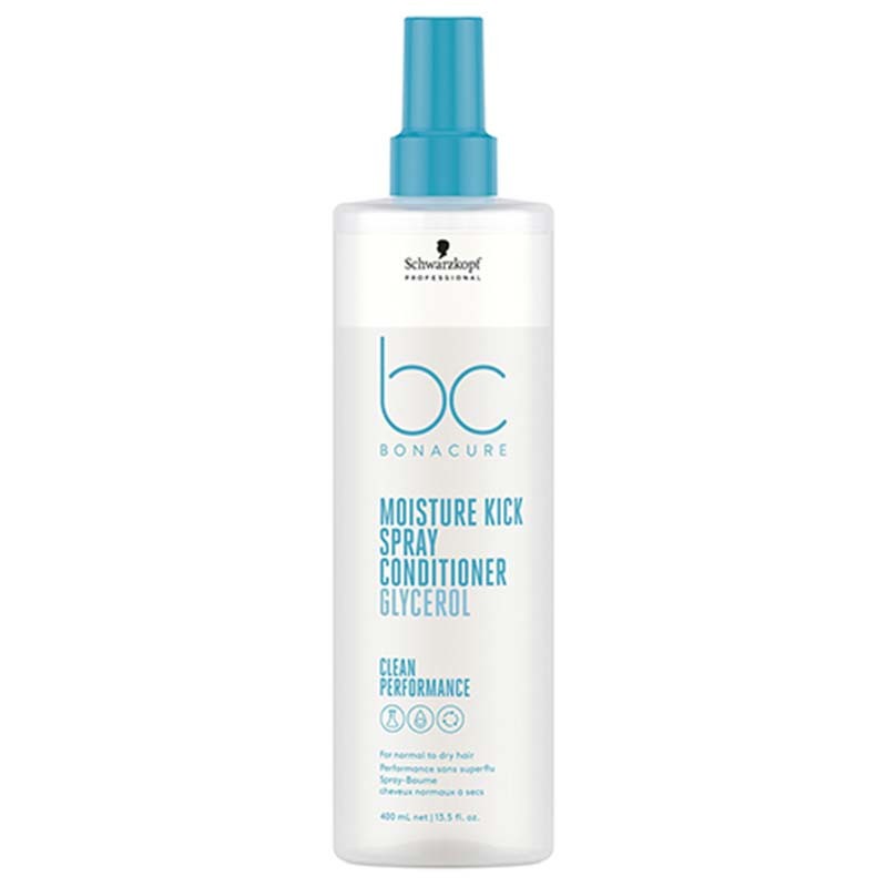 SCHWARZKOPF - BONACURE CLEAN SPRAY BAUME 400ML - MOISTURE KICK