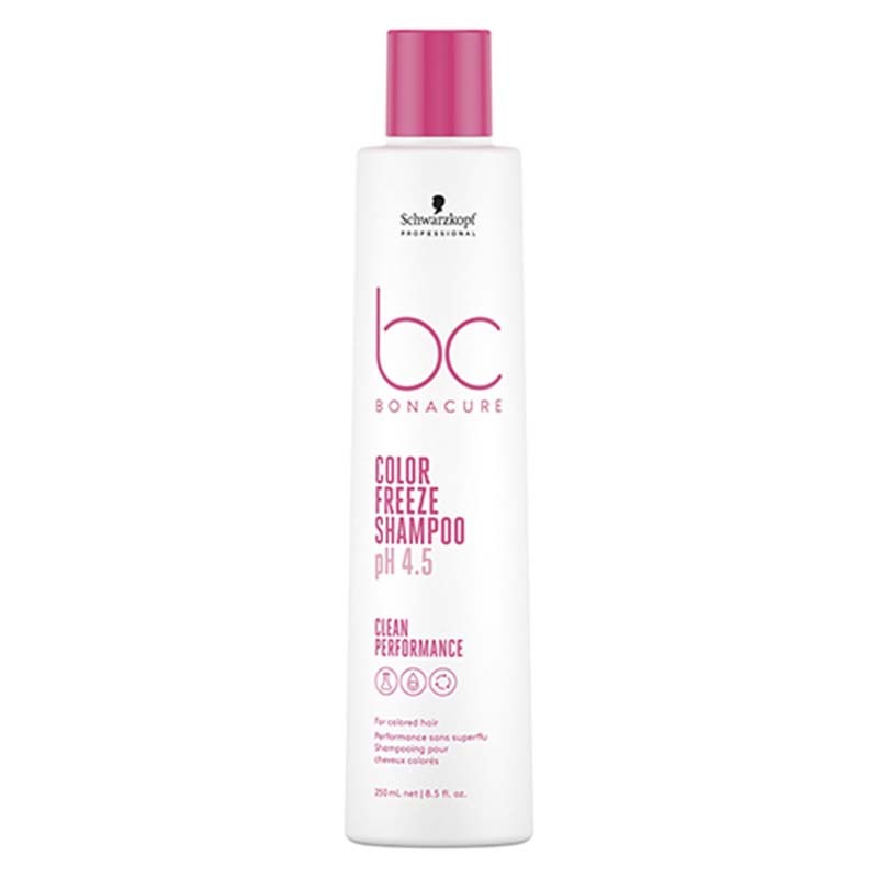 SCHWARZKOPF - BONACURE CLEAN SHAMPOING 250ML - COLOR FREEZE