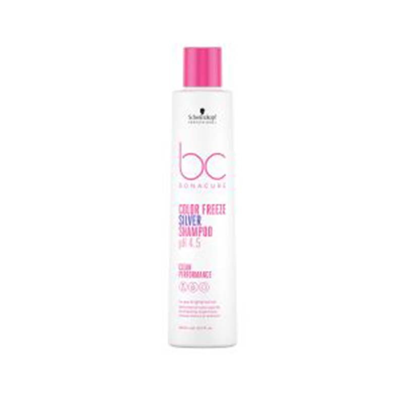 SCHWARZKOPF - BONACURE CLEAN SHAMPOING 250ML - COLOR FREEZE SILVER