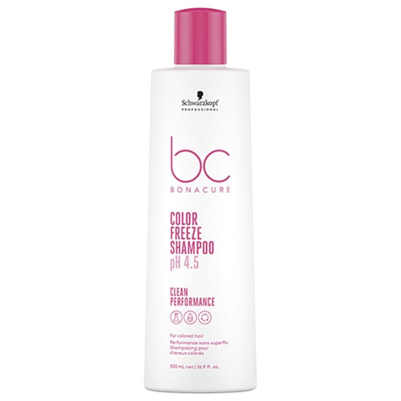 SCHWARZKOPF - BONACURE CLEAN SHAMPOING 500ML - COLOR FREEZE