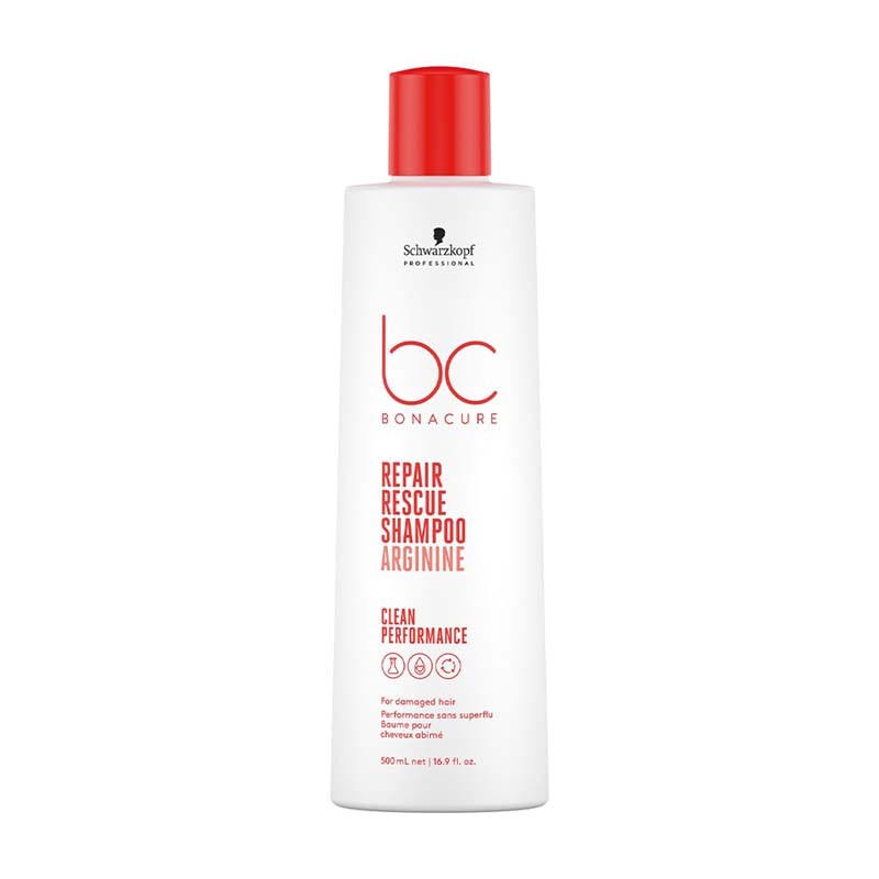 SCHWARZKOPF - BONACURE CLEAN SHAMPOING 500ML - REPAIR RESCUE