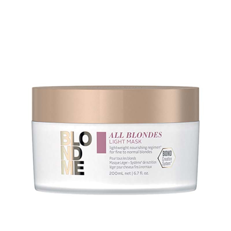 SCHWARZKOPF - BLONDME MASQUE 200ML - LEGER