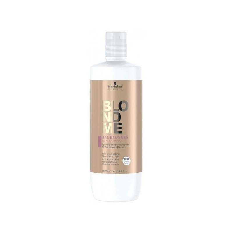 SCHWARZKOPF - BLONDME SHAMPOING 1000ML - LEGER