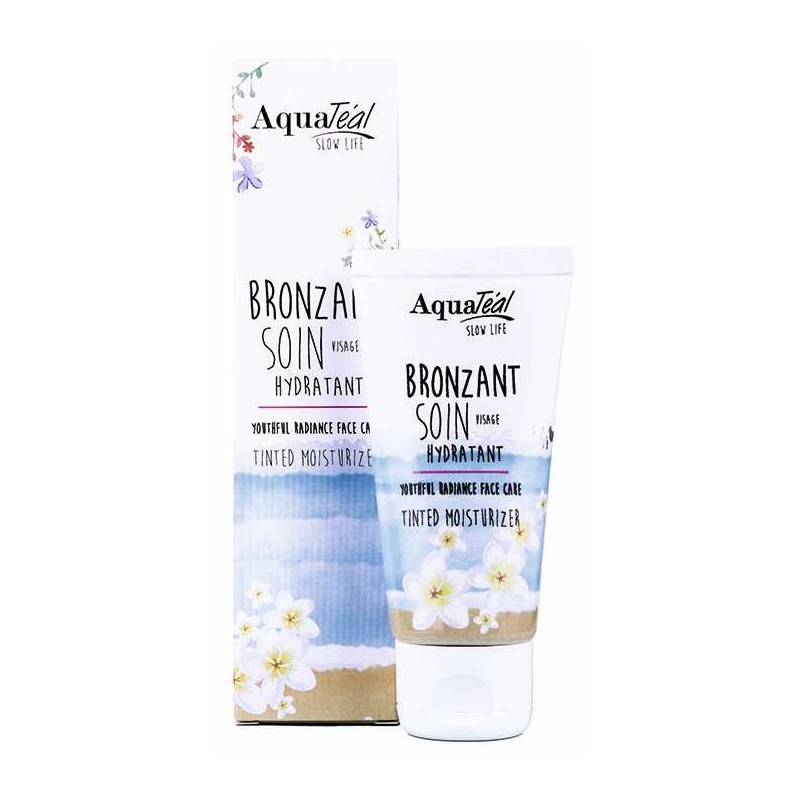 AQUATÉAL - AQUATEAL SOIN EFFET BRONZANT VISAGE ANTI AGE 40ML