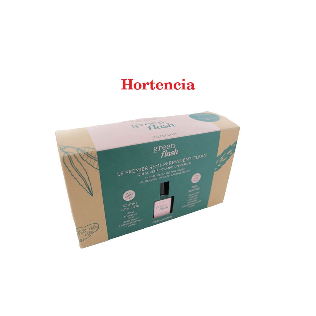 MANUCURIST - MANUCURIST KIT ESSENTIELS GREEN FLASH - HORTENCIA