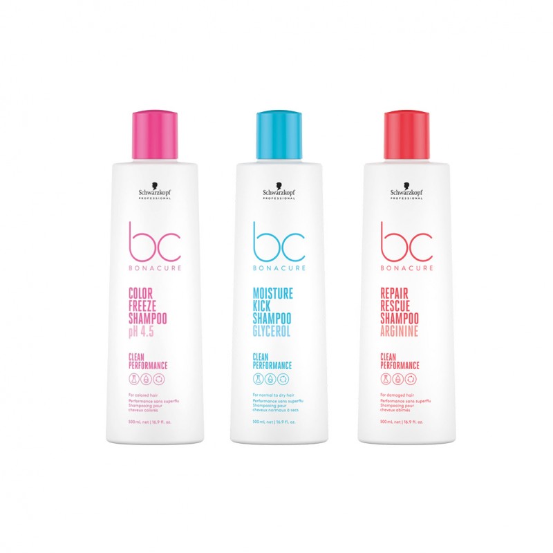 SCHWARZKOPF - BONACURE CLEAN SHAMPOING 500ML