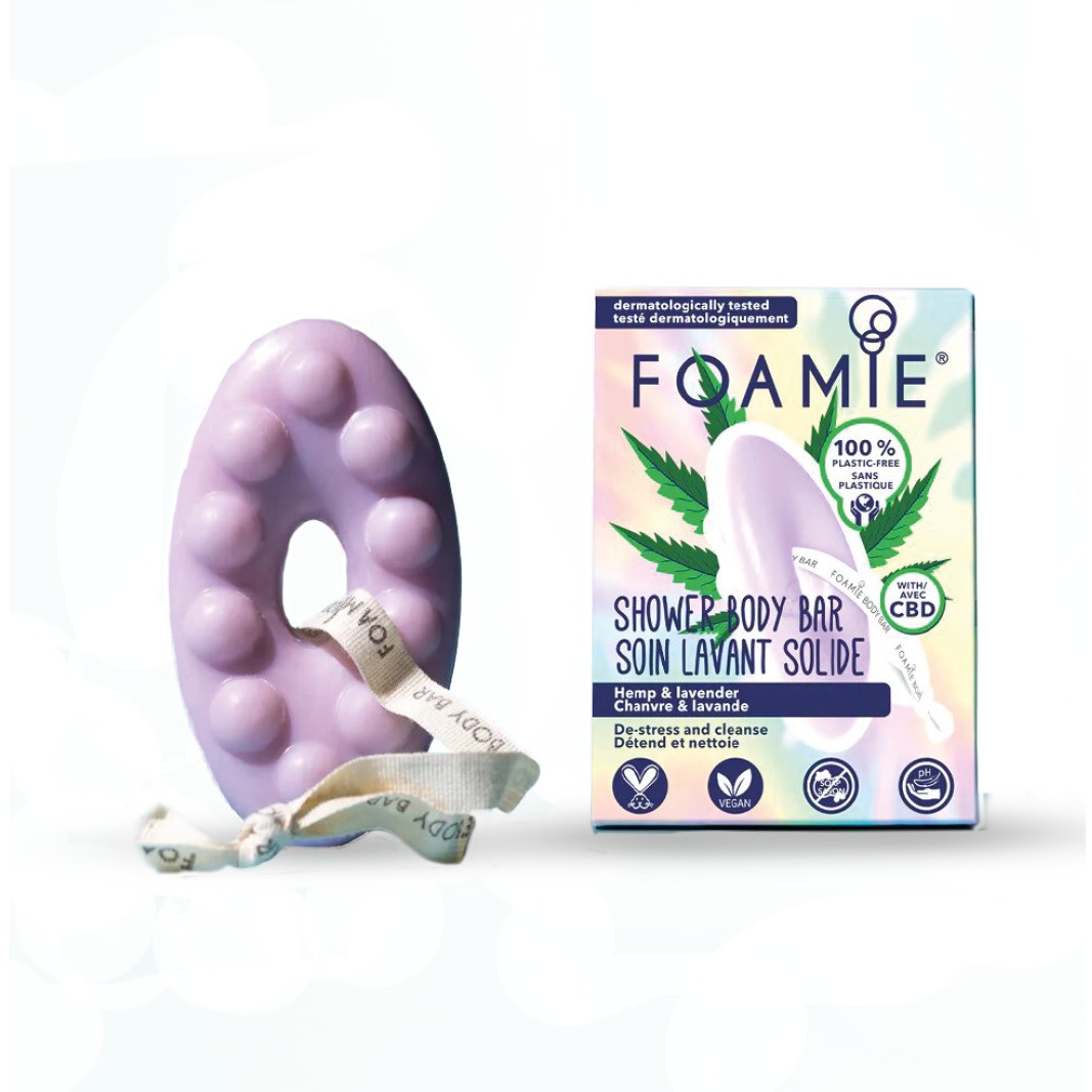 FOAMIE® - FOAMIE SOIN LAVANT 80G - CHANVRE ET LAVANDE