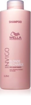 WELLA - INVIGO SHAMPOING 1000ML - BLONDE RECHARGE COOL BLONDE