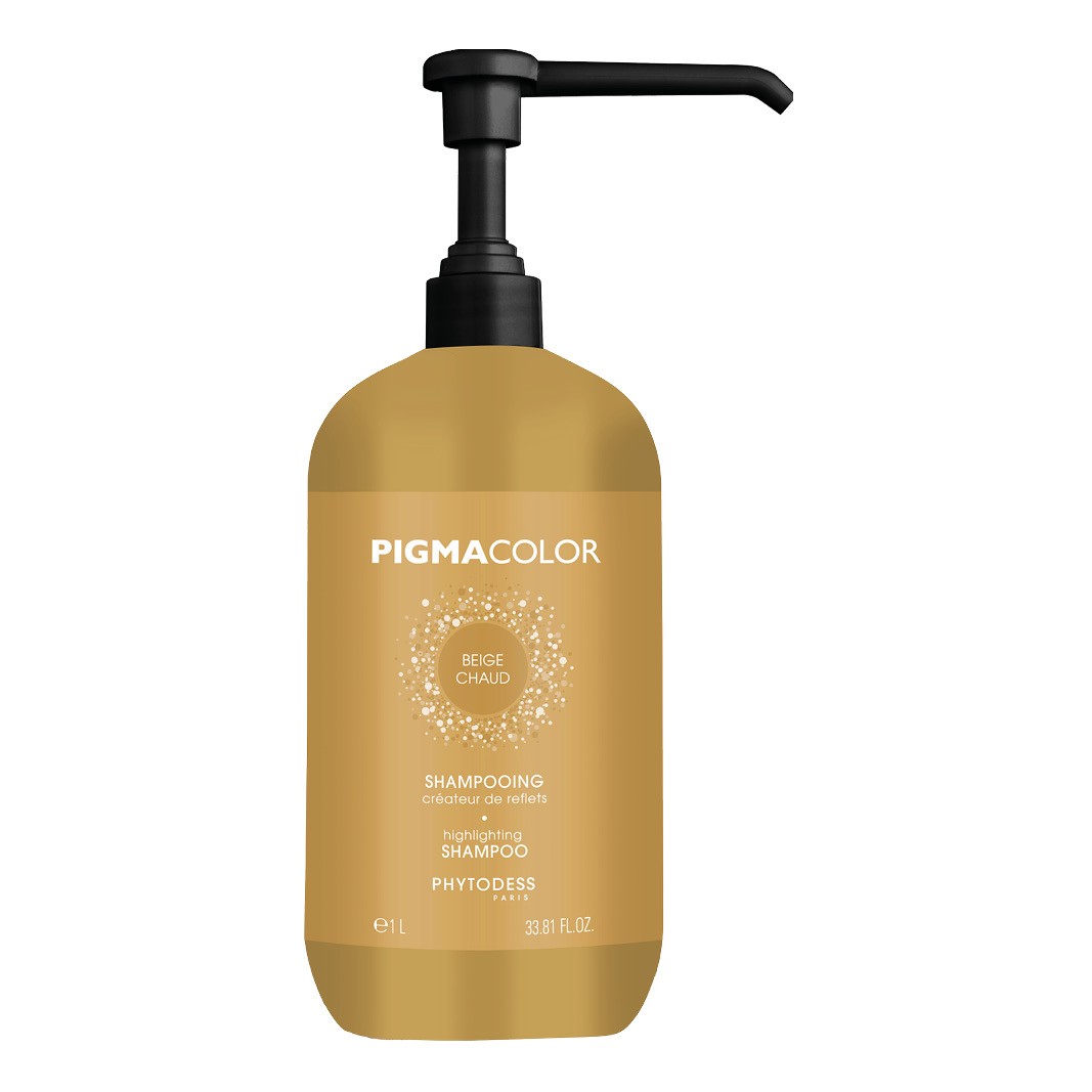 PIGMACOLOR - PIGMACOLOR SHAMPOING 1 LITRE - BEIGE CHAUD