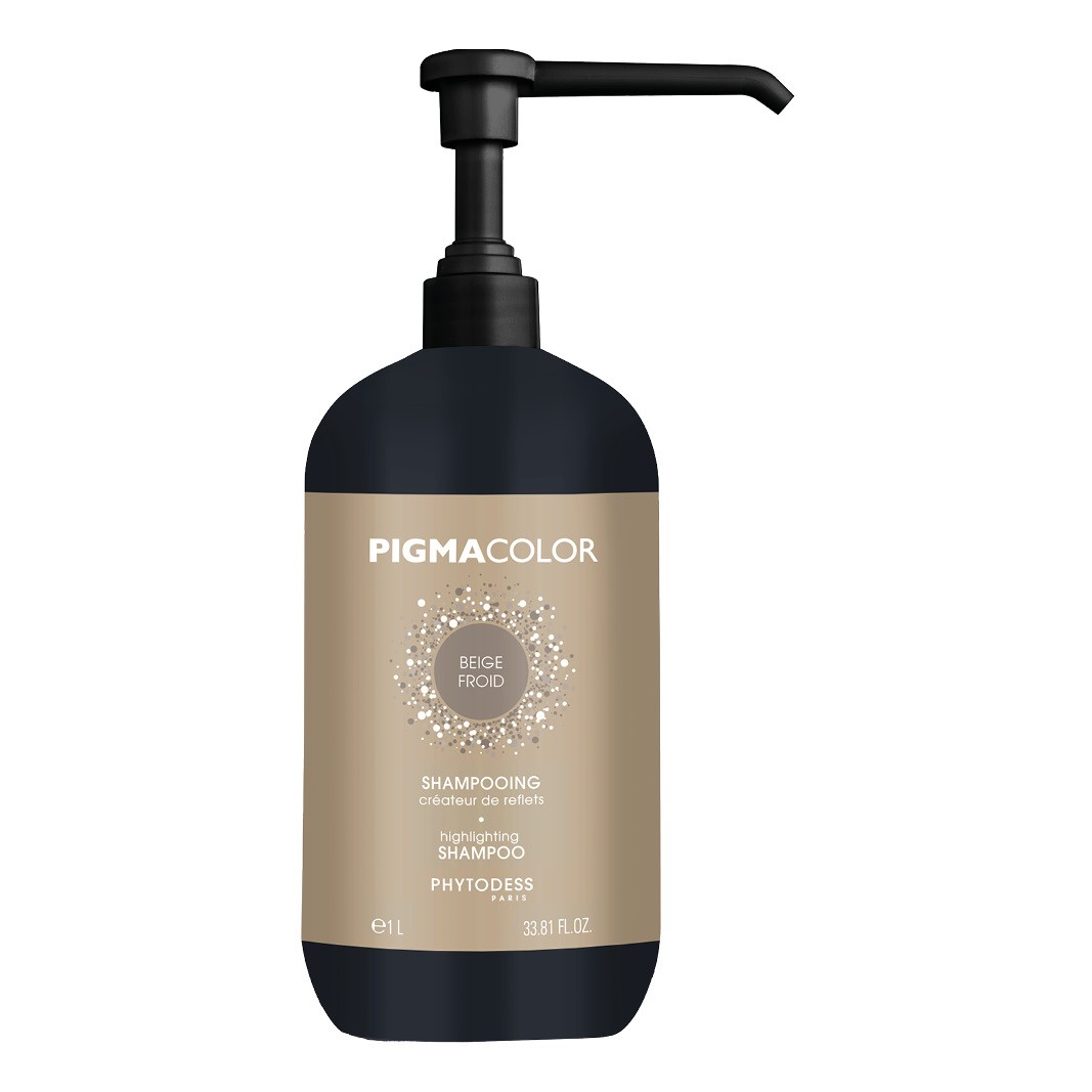 PIGMACOLOR - PIGMACOLOR SHAMPOING 1 LITRE - BEIGE FROID