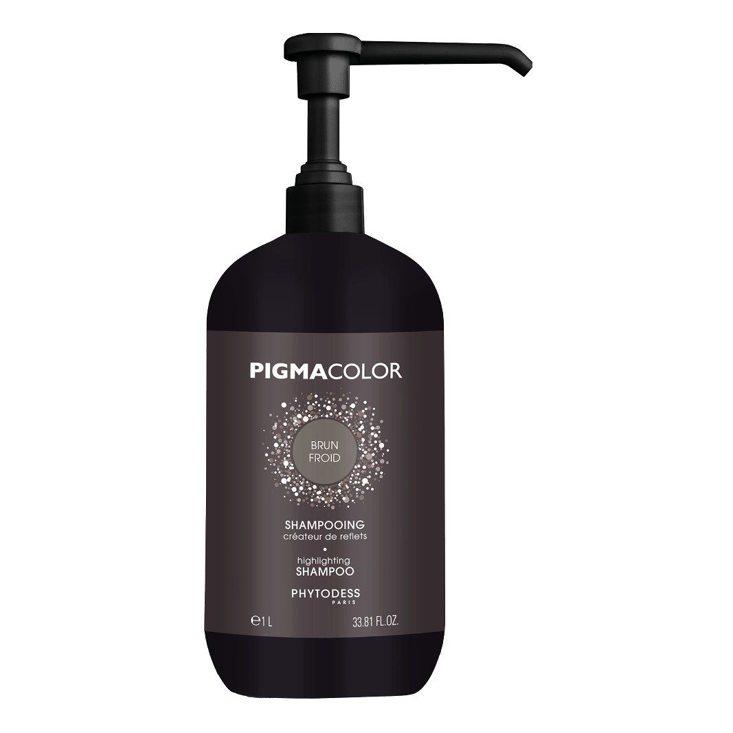 PIGMACOLOR - PIGMACOLOR SHAMPOING 1 LITRE - BRUN FROID