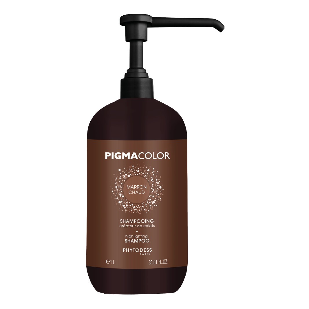 PIGMACOLOR - PIGMACOLOR SHAMPOING 1 LITRE - MARRON CHAUD