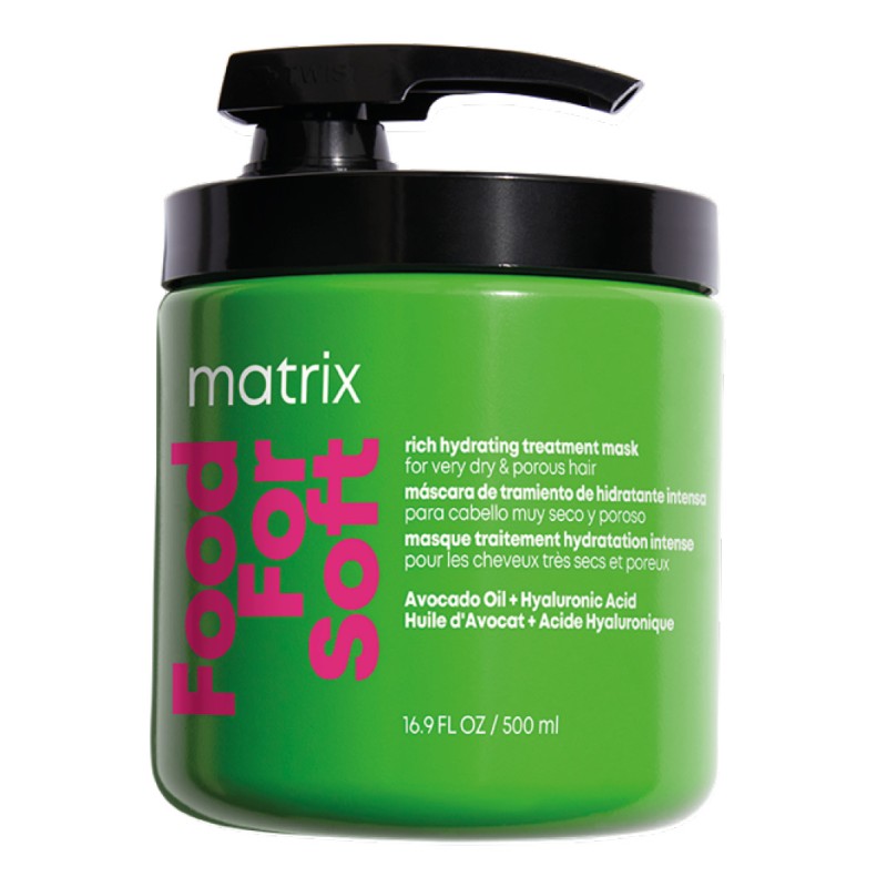 MATRIX - TOTAL RESULTS MASQUE HYDRATANT FOOD FOR SOFT 500ML