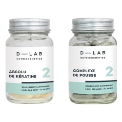 D-LAB - DLAB DUO NUTRITION CAPILLAIRE 1 MOIS