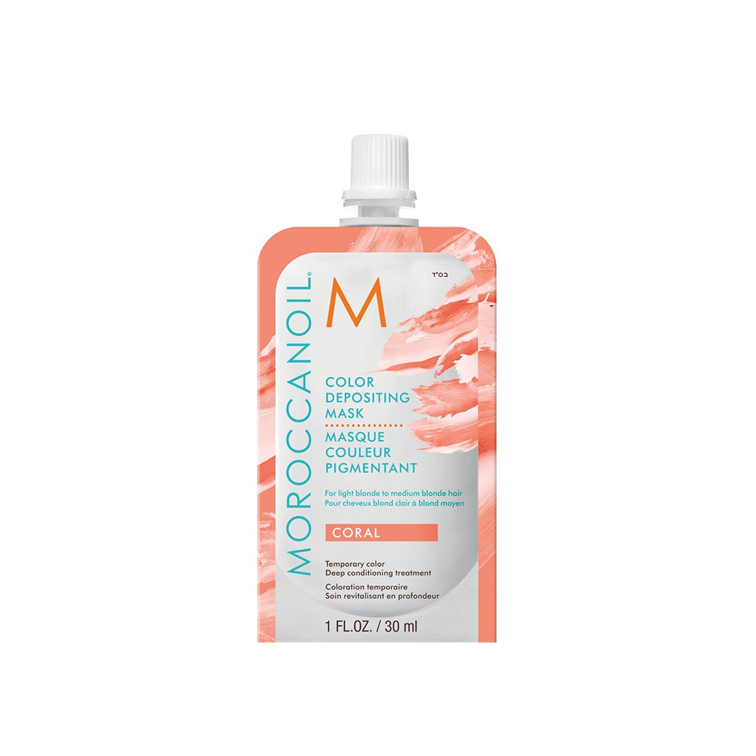 MOROCCANOIL® - MOROCCANOIL MASQUE COULEUR PIGMENTANT 30ML - CORAIL