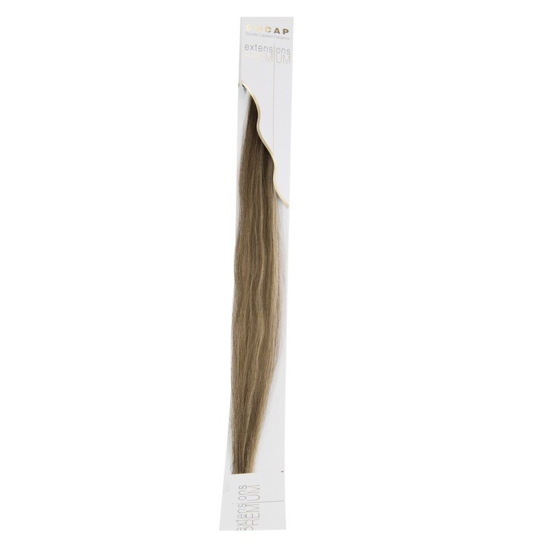 SOCAP - MECHE EXTENSION PREMIUM COULEUR NATURELLE - 6/12 CHATAIN CLAIR / BLOND CLAIR DORE