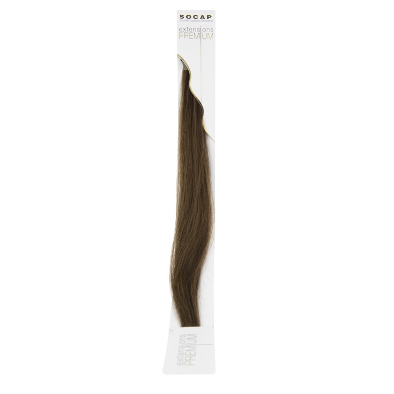 SOCAP - MECHE EXTENSION PREMIUM COULEUR NATURELLE - 8/26 MECHE FONCE