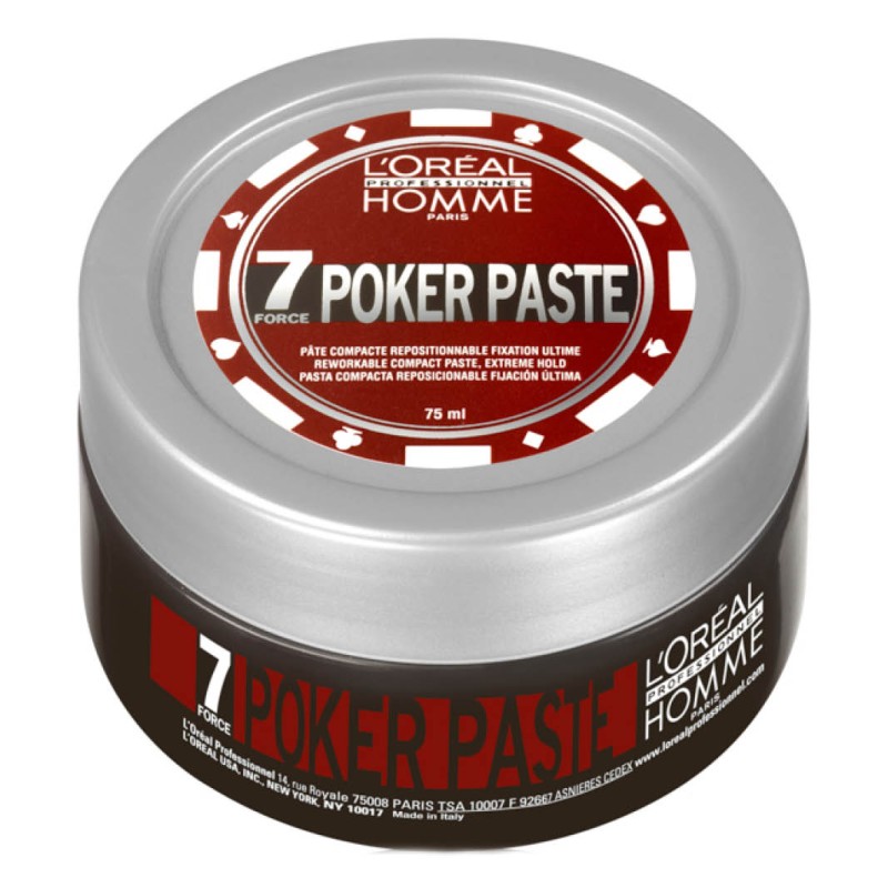 L'ORÉAL PROFESSIONNEL - L'OREAL PROFESSIONNEL HOMME POKER PASTE 75ML