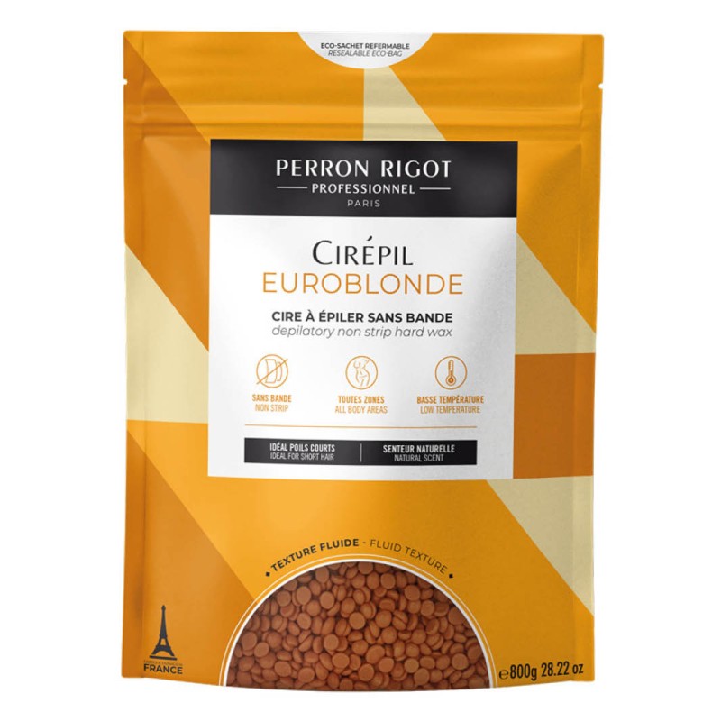 CIRÉPIL BY PERRON RIGOT - CIRE EUROBLONDE PERRON RIGOT JETABLE SANS BANDE 800G