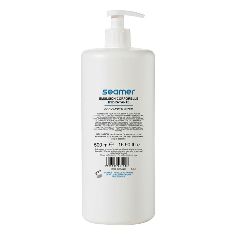 SEAMER - SEAMER EMULSION CORPORELLE HYDRATANTE FLACON POMPE 500ML