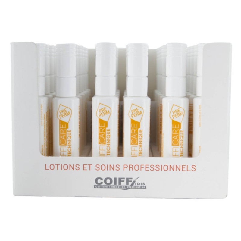 COIFF'IDIS - COIFFI CARE LOTION TECHNIQUE PRE PERMANENTE BOITE DE 36