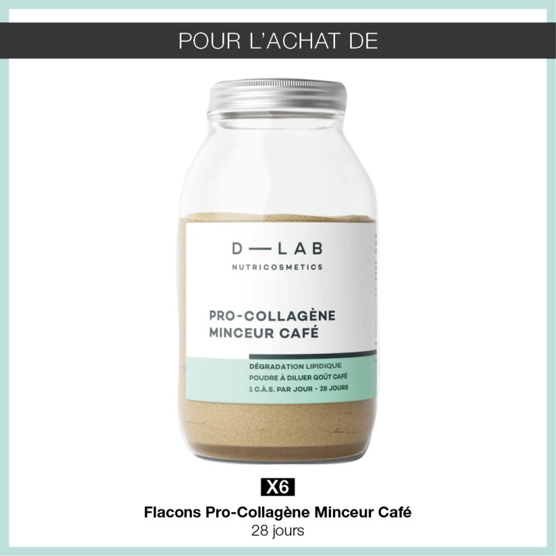 D-LAB - DLAB COLIS  PRO COLLAGENE MINCEUR CAFE