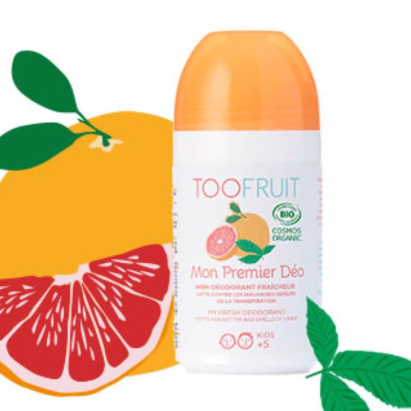 TOOFRUIT - TOOFRUIT MON PREMIER DEO MENTHE PAMPLEMOUSSE 50ML