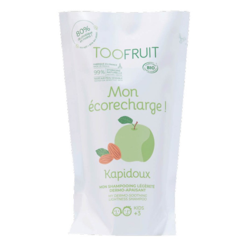 TOOFRUIT - TOOFRUIT KAPIDOUX SHAMPOING ECO-RECHARGE 400ML