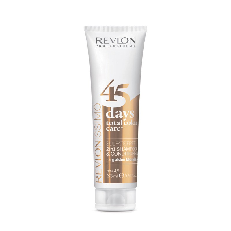 REVLON® - REVLONISSIMO 45 DAYS SHAMPOING / CONDITIONER 275ML - GOLDEN BLONDES