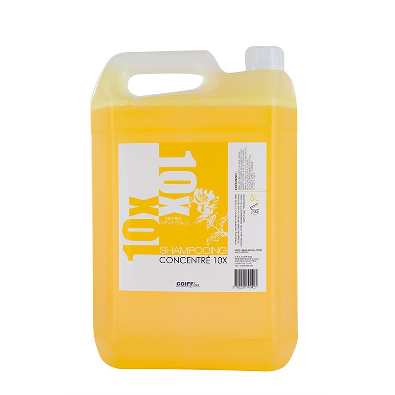 COIFF'IDIS - SHAMPOING COIFF'IDIS 5 LITRES - CHEVREFEUILLE