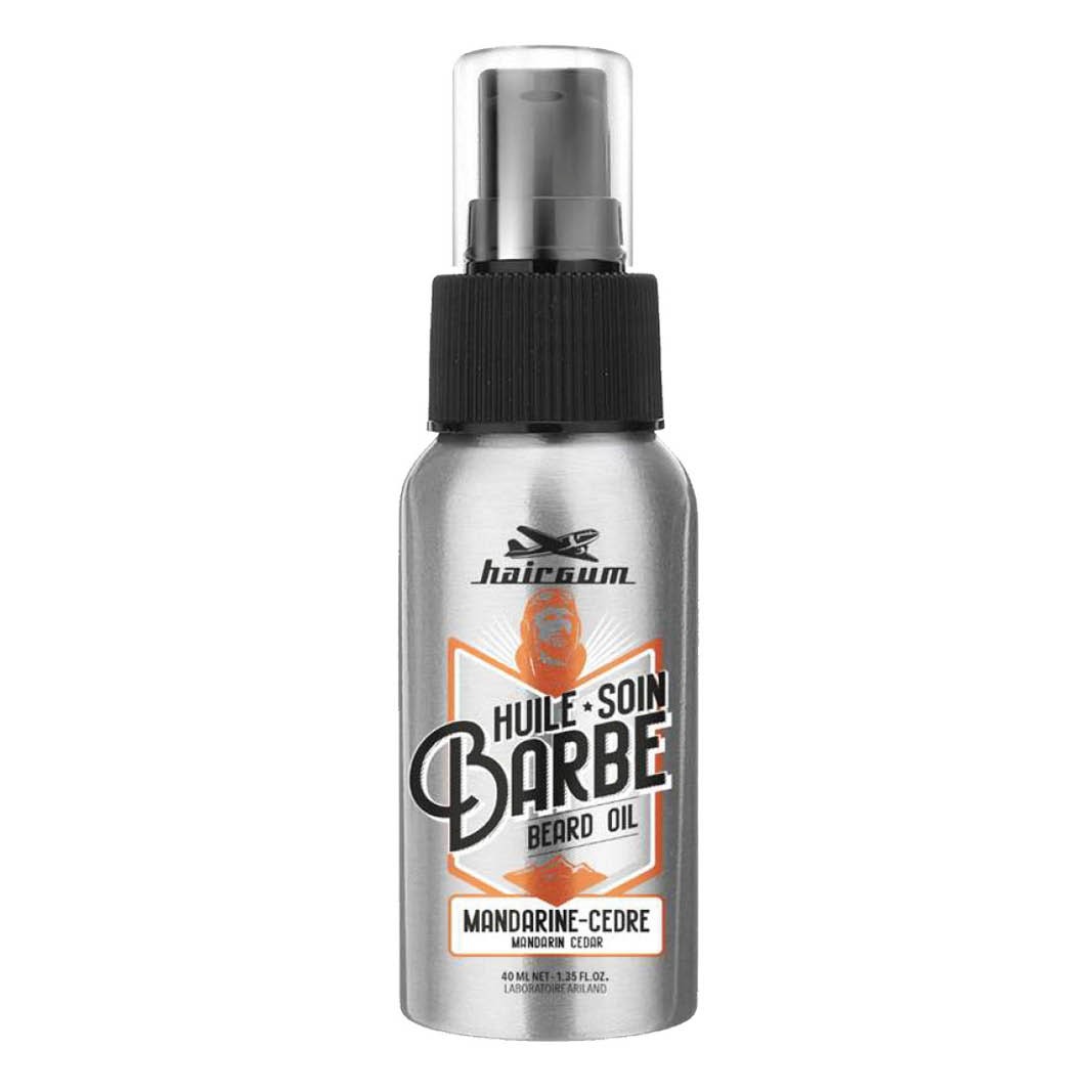 HAIRGUM - HAIRGUM BARBER HUILE BARBE 40ML - MANDARINE CEDRE