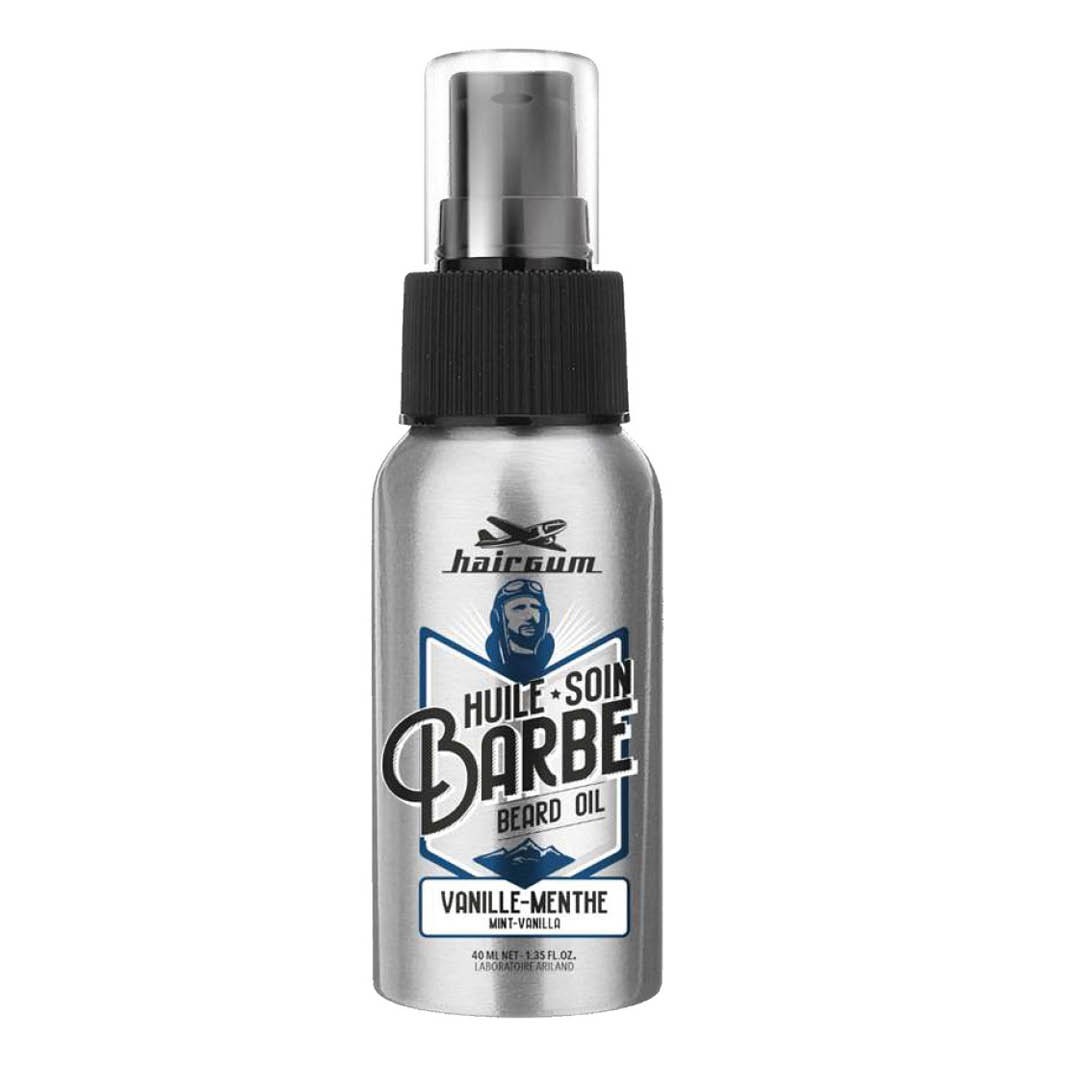 HAIRGUM - HAIRGUM BARBER HUILE BARBE 40ML - VANILLE MENTHE