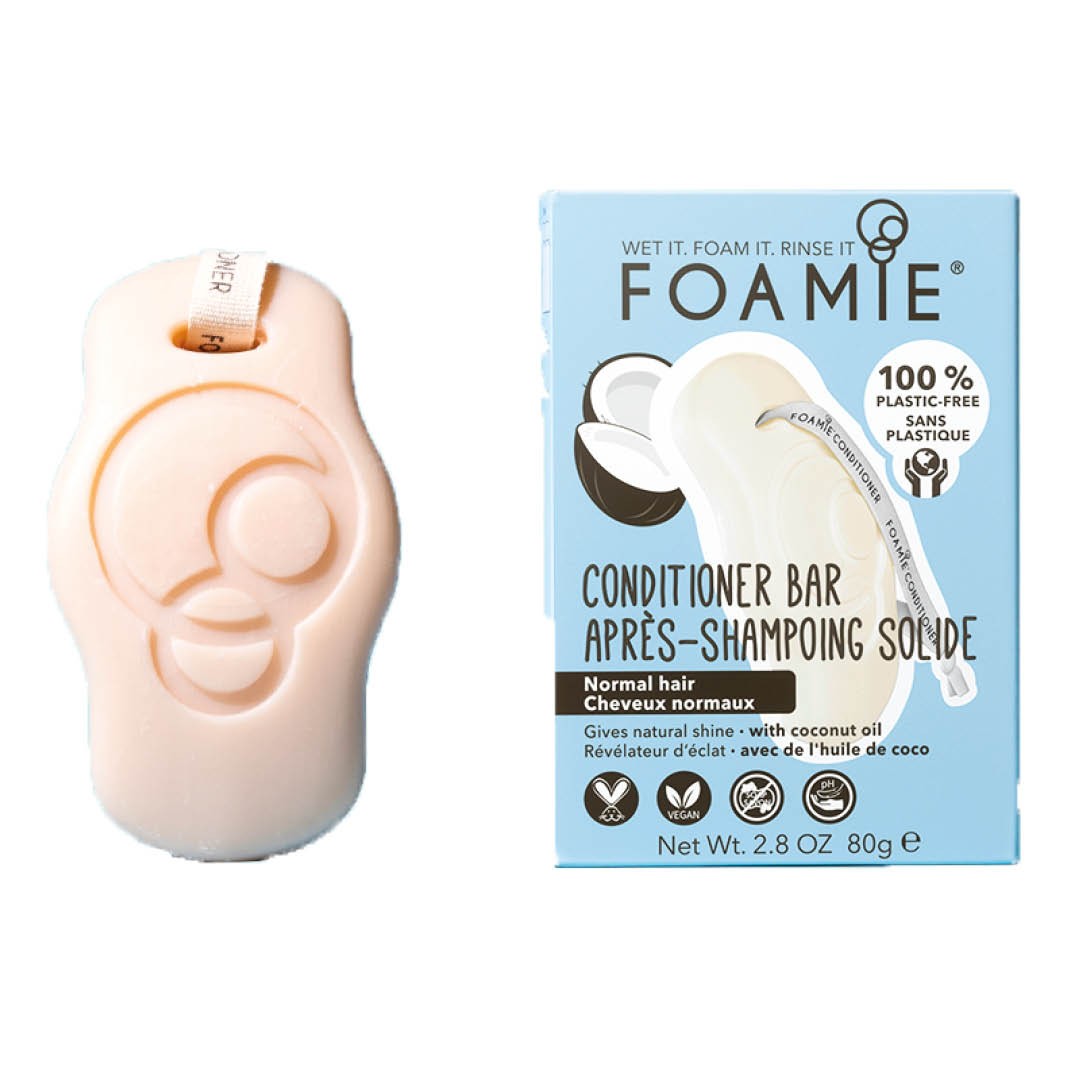 FOAMIE® - FOAMIE APRES SHAMPOING SOLIDE 80G - CHEVEUX NORMAUX / COCO