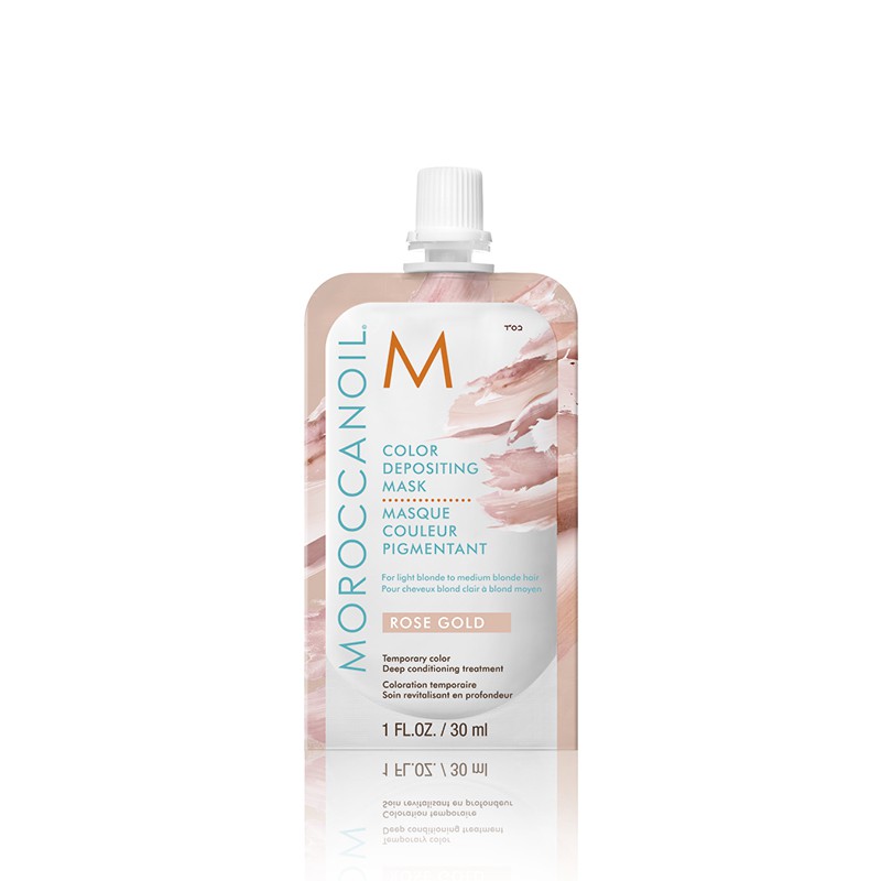 MOROCCANOIL® - MOROCCANOIL MASQUE COULEUR PIGMENTANT 30ML - OR ROSE