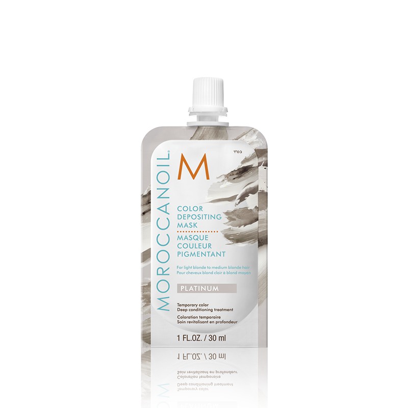 MOROCCANOIL® - MOROCCANOIL MASQUE COULEUR PIGMENTANT 30ML - PLATINE