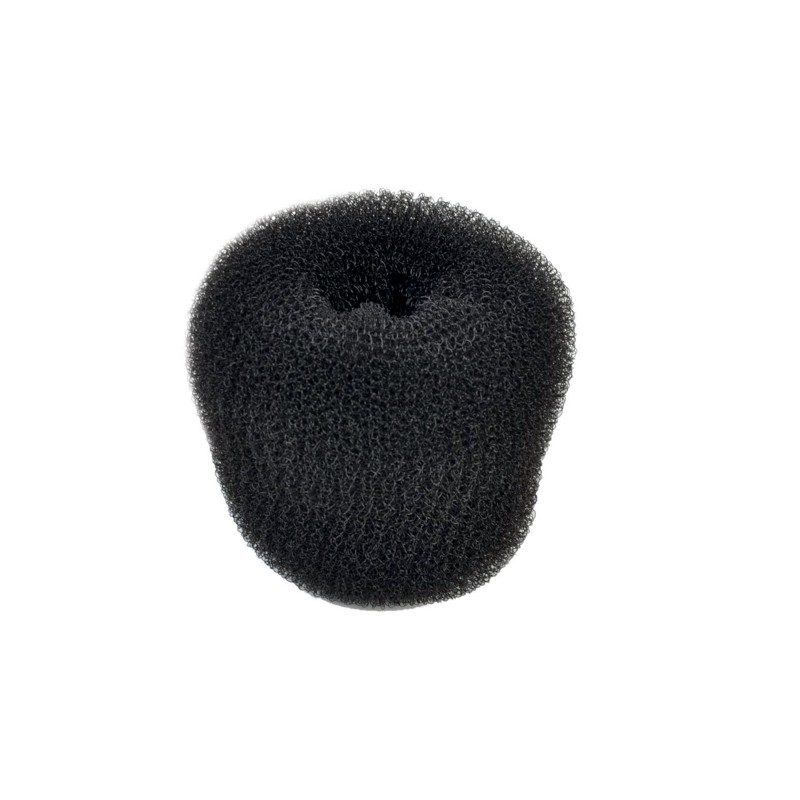 SOLIDA - CREPON CHIGNON DOME 10CM - NOIR