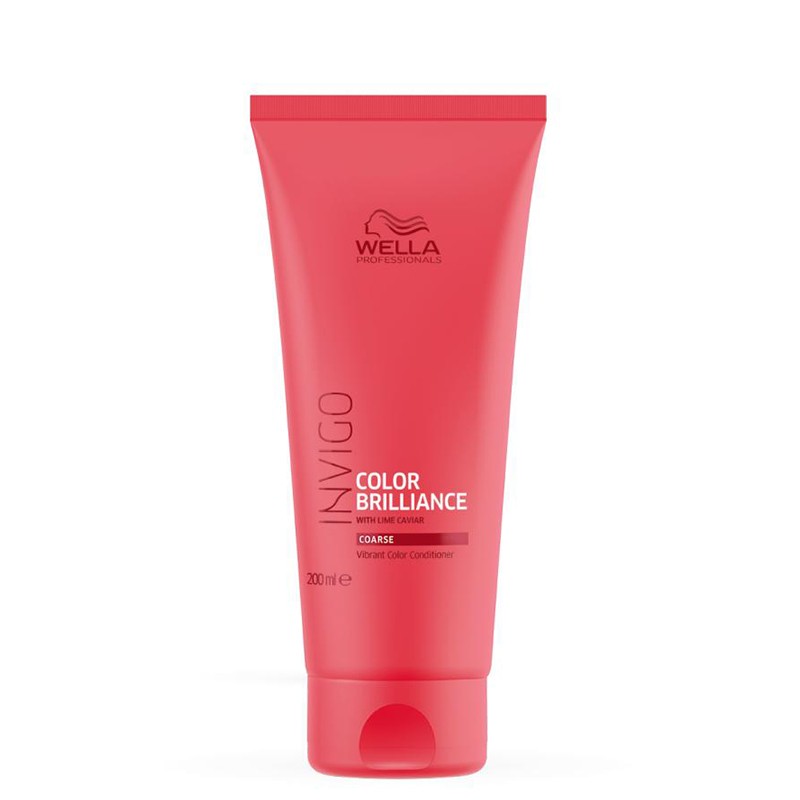 WELLA - INVIGO CONDITIONNEUR 200ML - COLOR BRILLIANCE CHEVEUX EPAIS