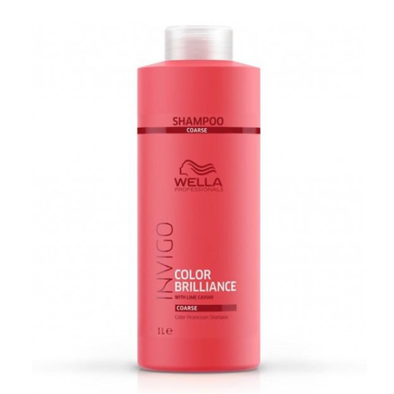 WELLA - INVIGO SHAMPOING 1000ML - COLOR BRILLANCE CHEVEUX EPAIS