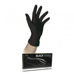 GANT LATEX BLACK TOUCH BOITE DE 10