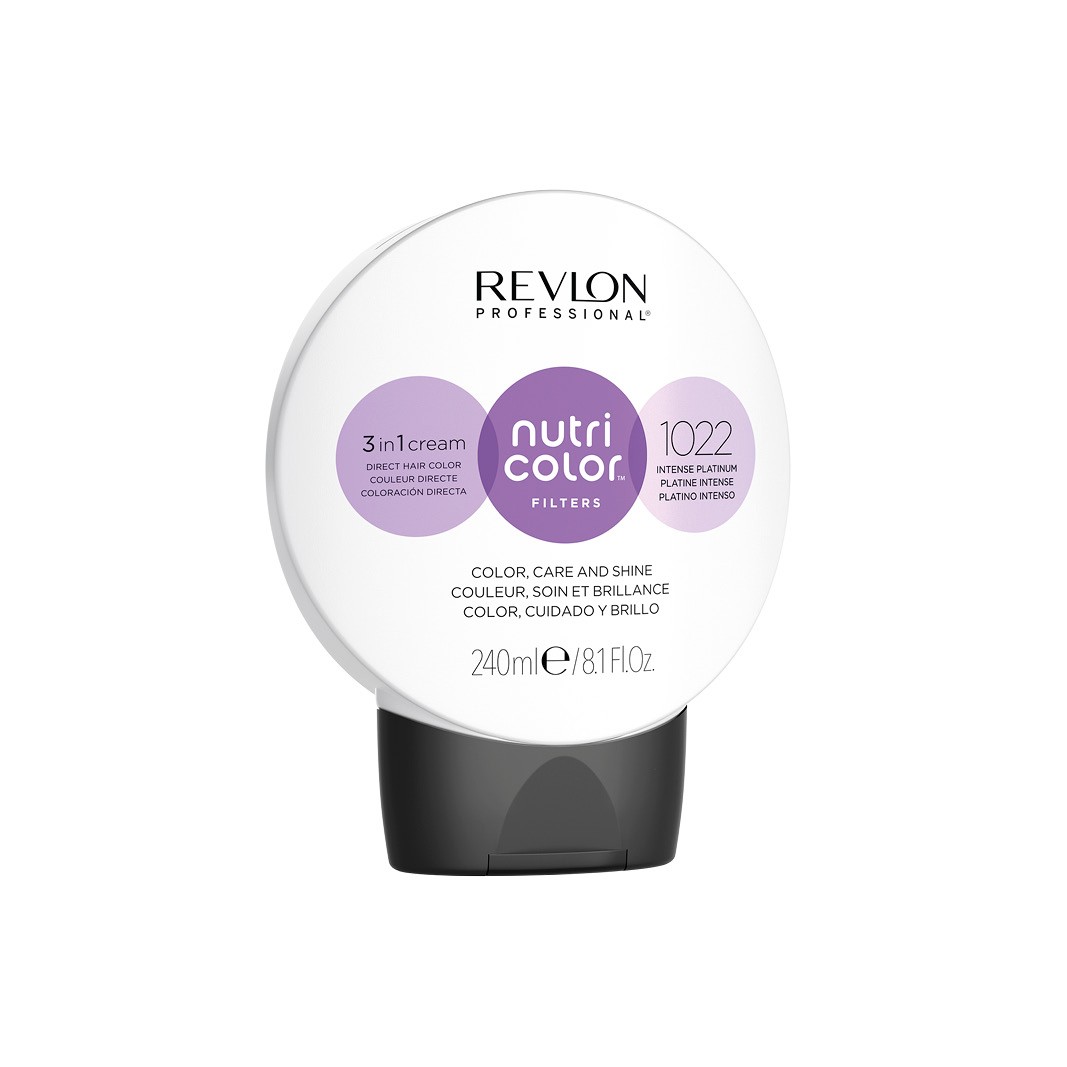 REVLON® - NUTRI COLOR CREME 240ML - 1022 PLATINE INTENSE