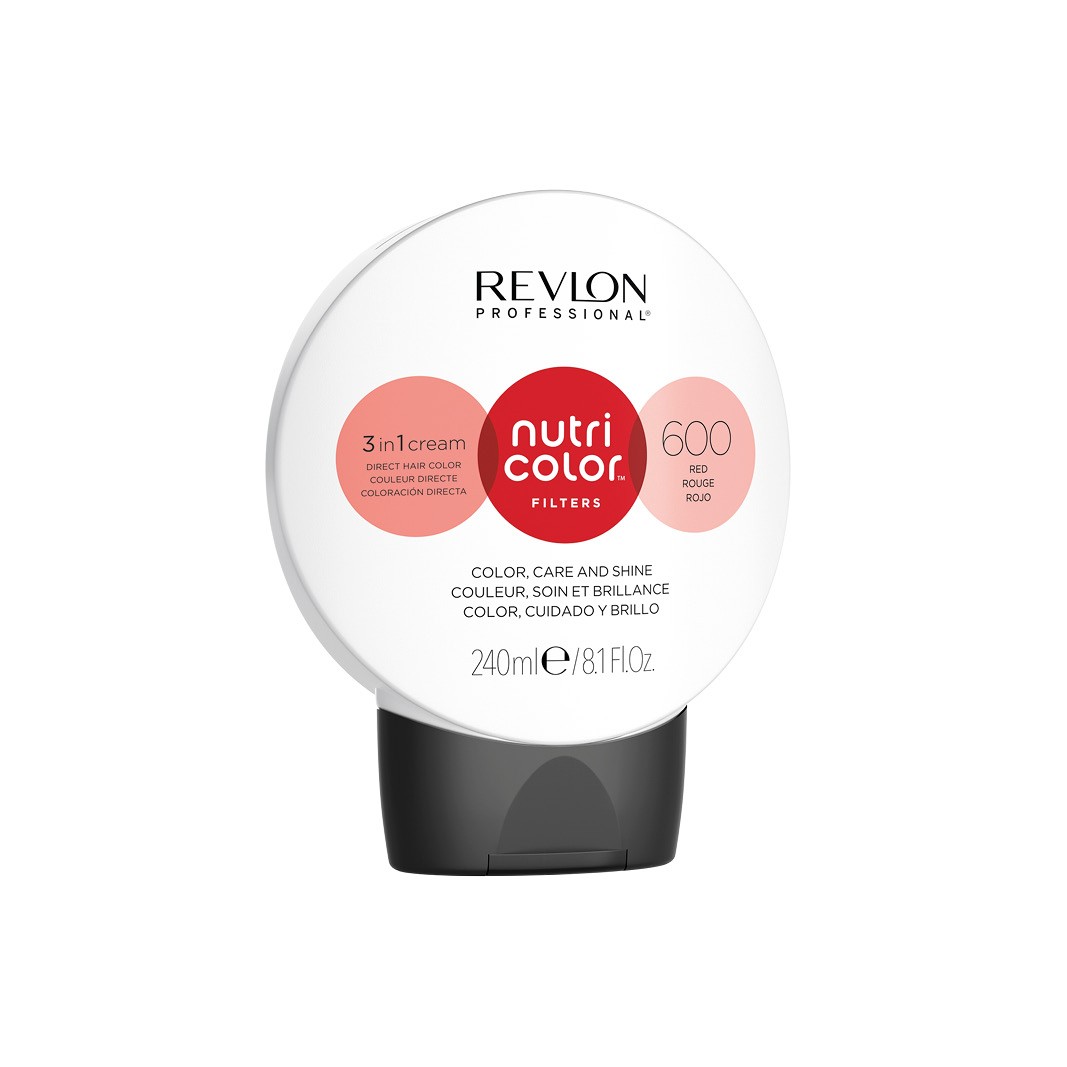 REVLON® - NUTRI COLOR CREME 240ML - 600 ROUGE FEU