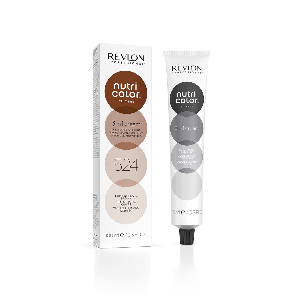 REVLON® - NUTRI COLOR CREME TUBE 100ML - 524 MARRON PERLE CUIVRE